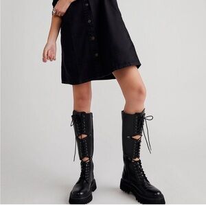 Free people Miller Lace Up Boots size 7